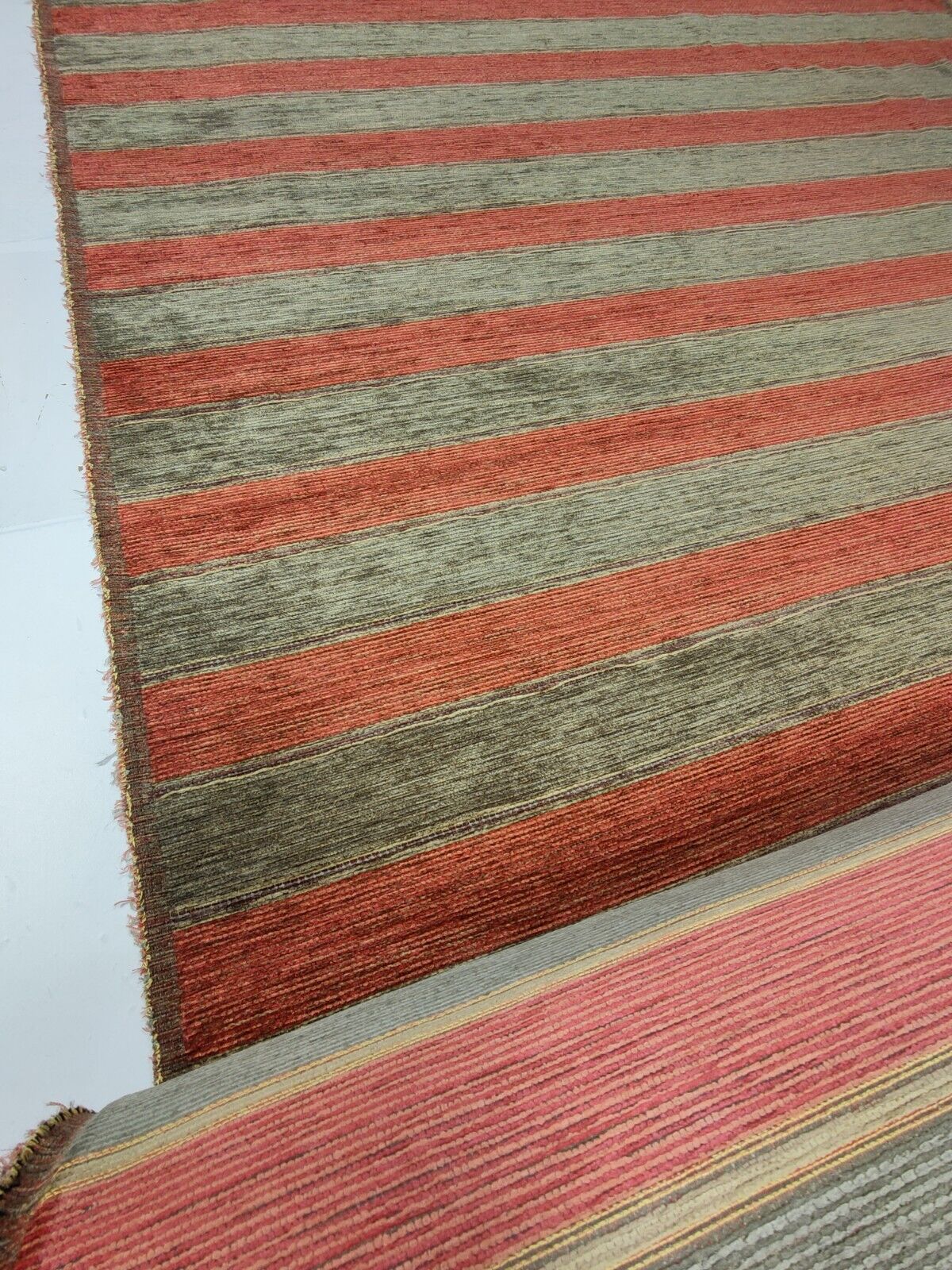 Heavyweight Traditional Aztec/Stripe Upholstery FR Fabric By Metre