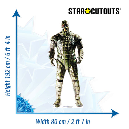 SC639 Ice Warrior Cardboard Cut Out Height 192cm