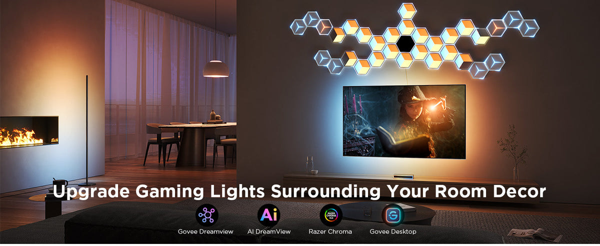 GOVEE HEXAGON LIGHT PANELS ULTRA 7 PACK