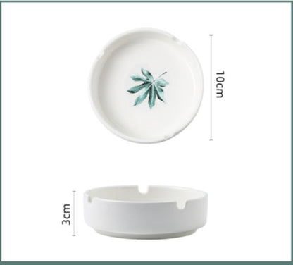 Household Living Room Ceramic Ashtray