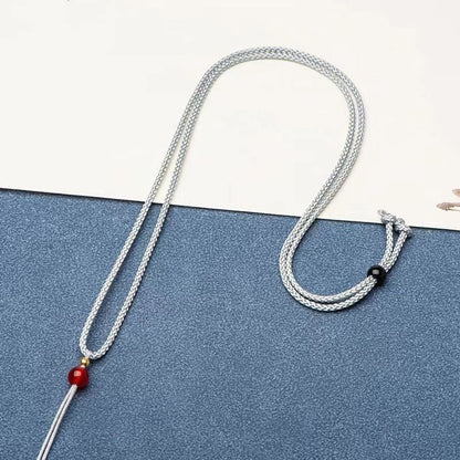Braided Multicolor Neck Cord