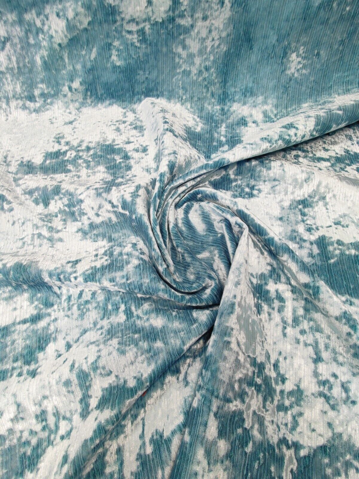 Mobus Chatsworth Turquoise Upholstery Fabric By The Metre