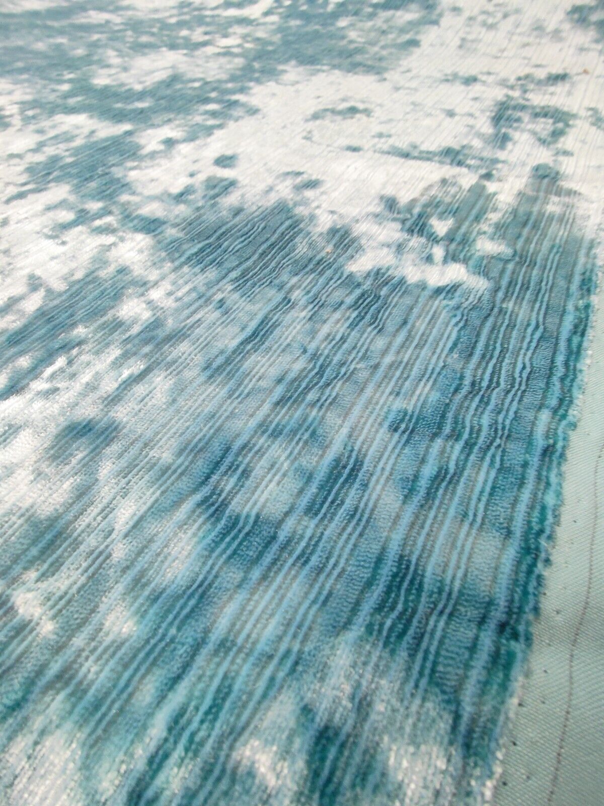 Mobus Chatsworth Turquoise Upholstery Fabric By The Metre