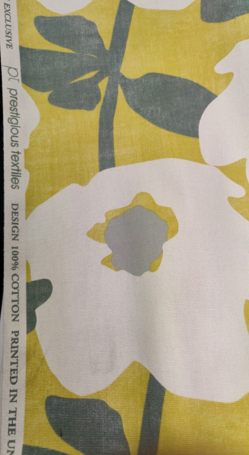 Prestigious Textiles Bermondsey Saffron Curtain Upholstery Fabric By The Metre