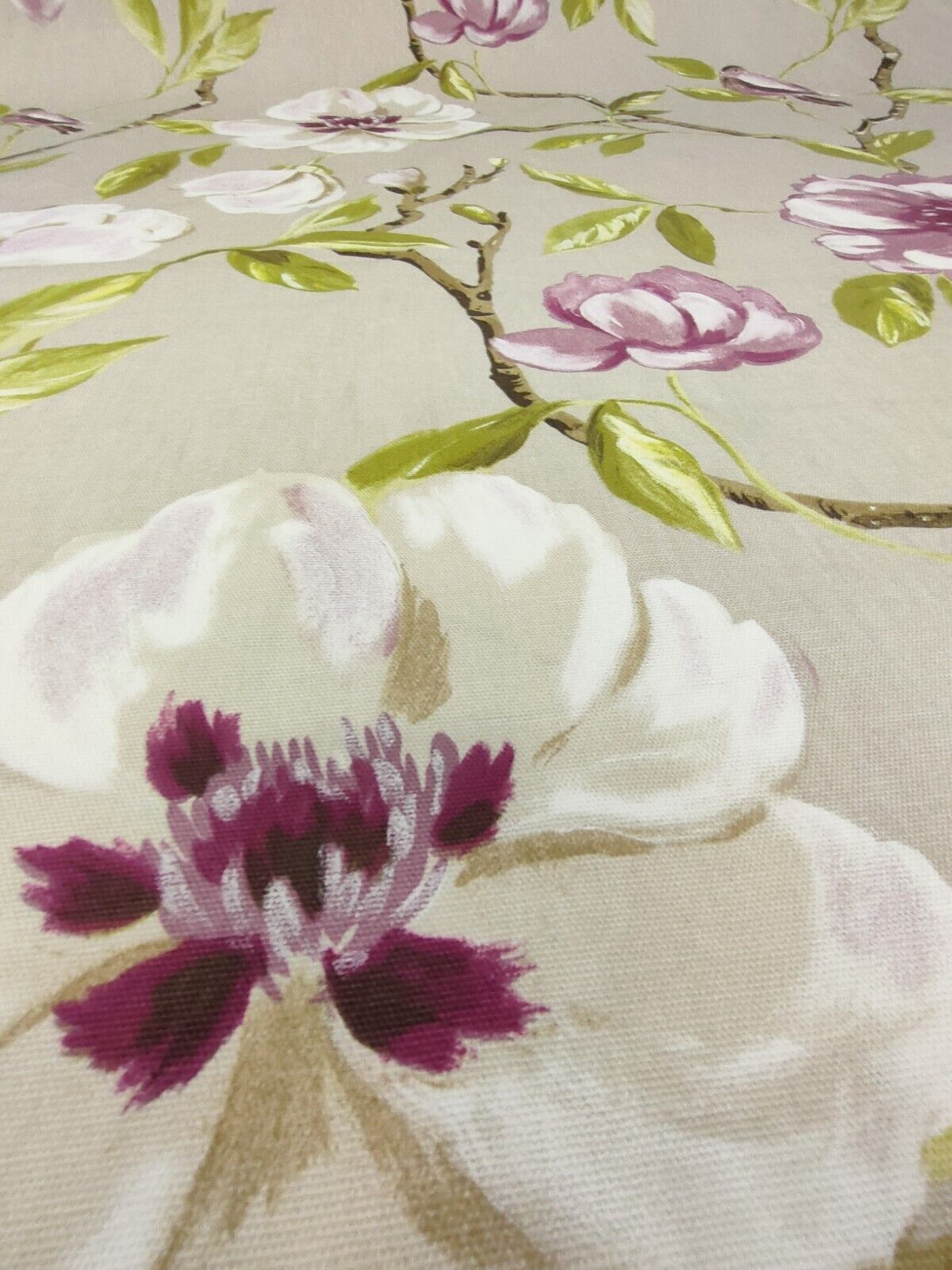 Prestigious Textiles Chinoise Purple Curtain Fabric By The Metre