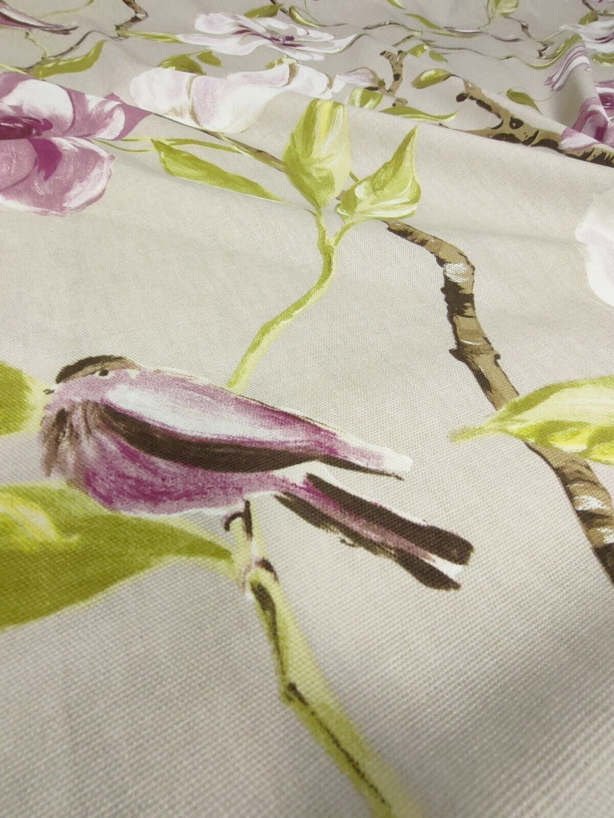 Prestigious Textiles Chinoise Purple Curtain Fabric By The Metre