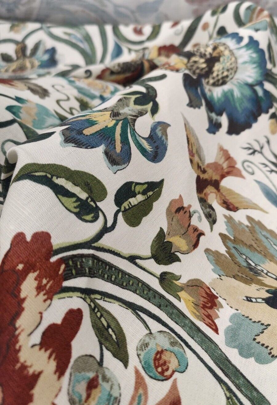 House Of Hackney Gaia Ecru Curtain Upholstery Fabric By The Metre