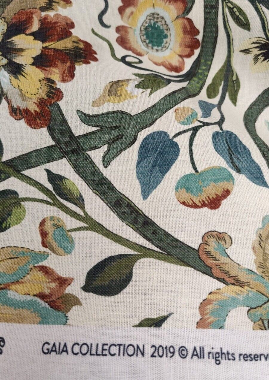 House Of Hackney Gaia Ecru Curtain Upholstery Fabric By The Metre