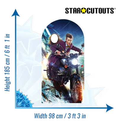 SC660 The Doctor and Clara Stand In Cardboard Cut Out Height 185cm