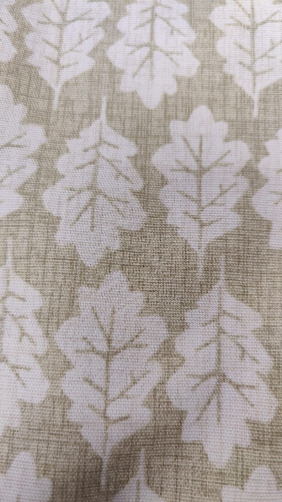 iLiv Oak Leaf Pebble Curtain Upholstery Fabric 3 Metres