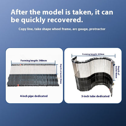 Multi Functional Shape Extractor For Contour And Irregular Surfaces