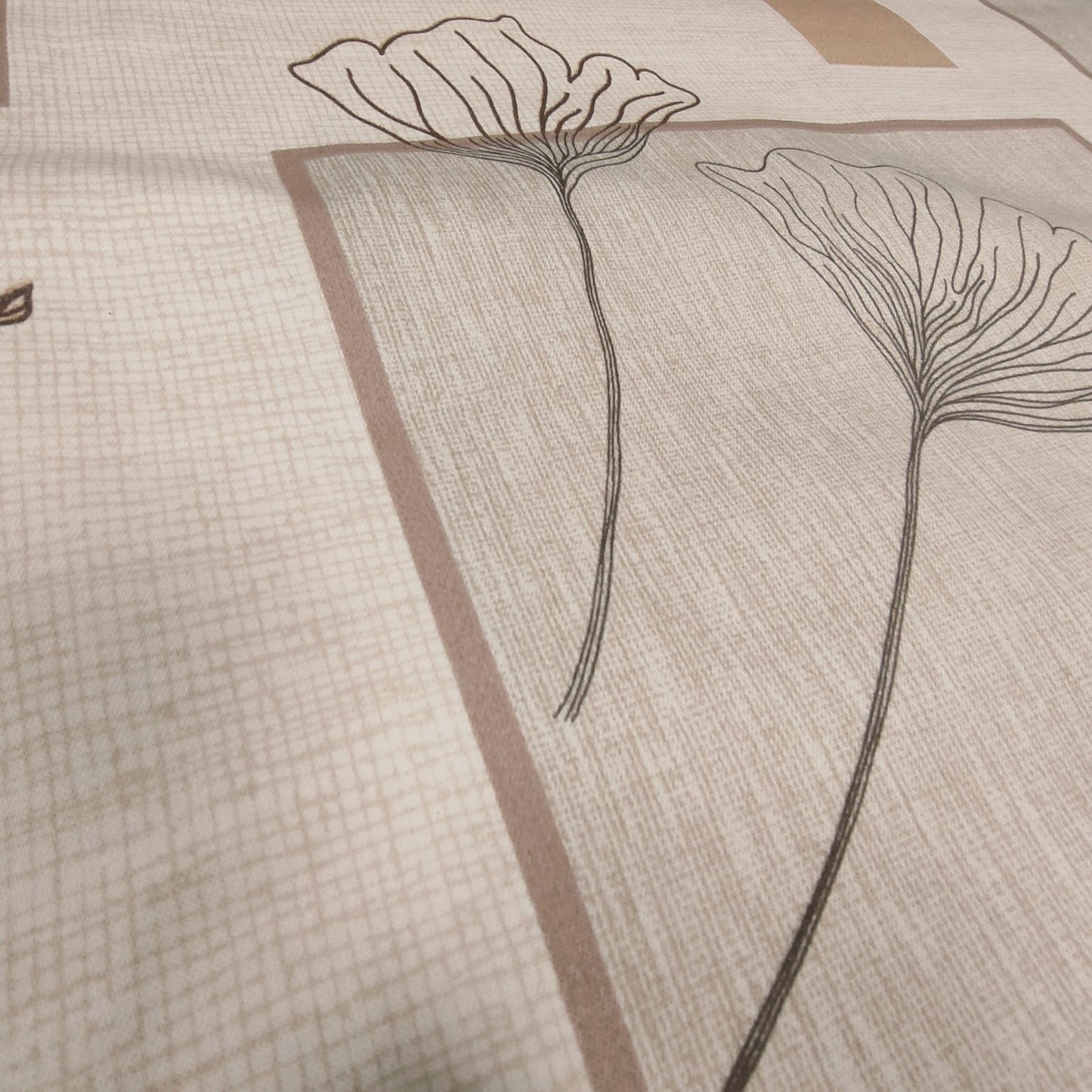Vintage Gordon Johns Amelia Natural Curtain Fabric By The Metre