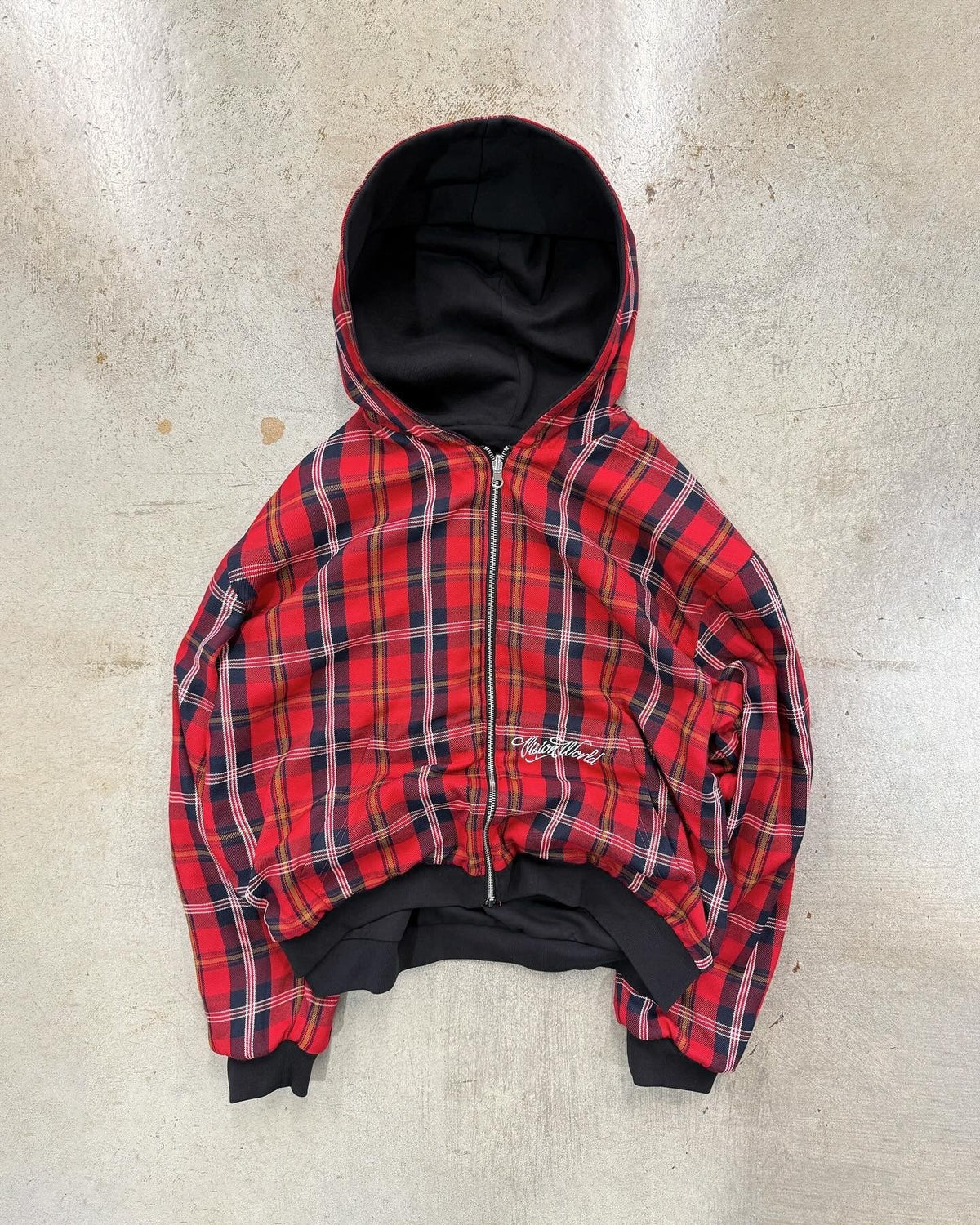 Double-sided Wear Hooded Cardigan Sweater