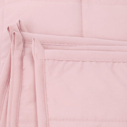 Weighted Blanket with Storage Bag - 125 x 150cm - 4kg - Pink