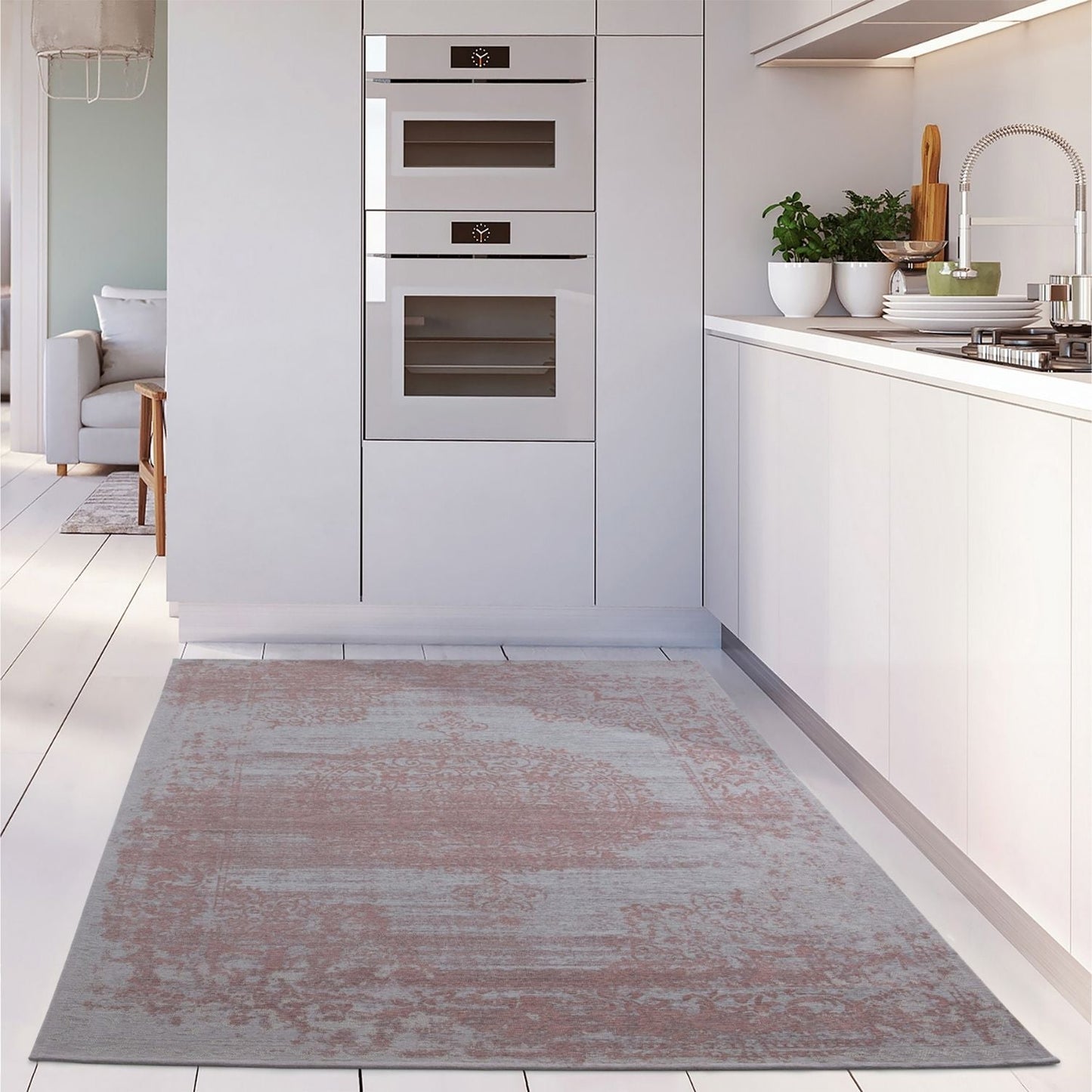 Washable Rug Carina Pink | 6941P