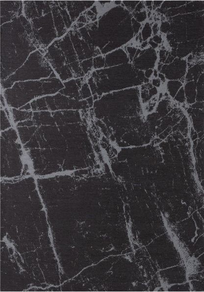 Washable Rug Carina Dark Grey | 6952D
