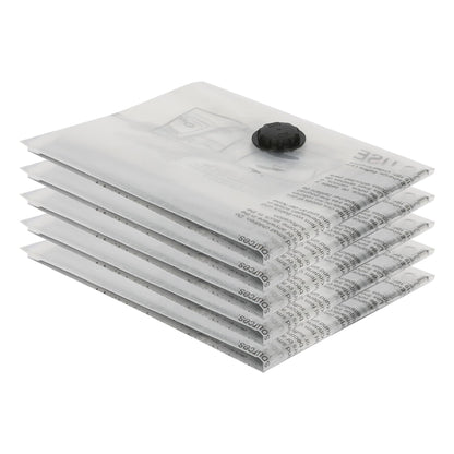 Vacuum Storage Bags - Large (60 x 80cm) - Grey - Pack of 5