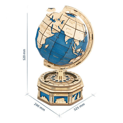 Telescope Astronomical Geographer Wooden D Three-dimensional Assembling Toy