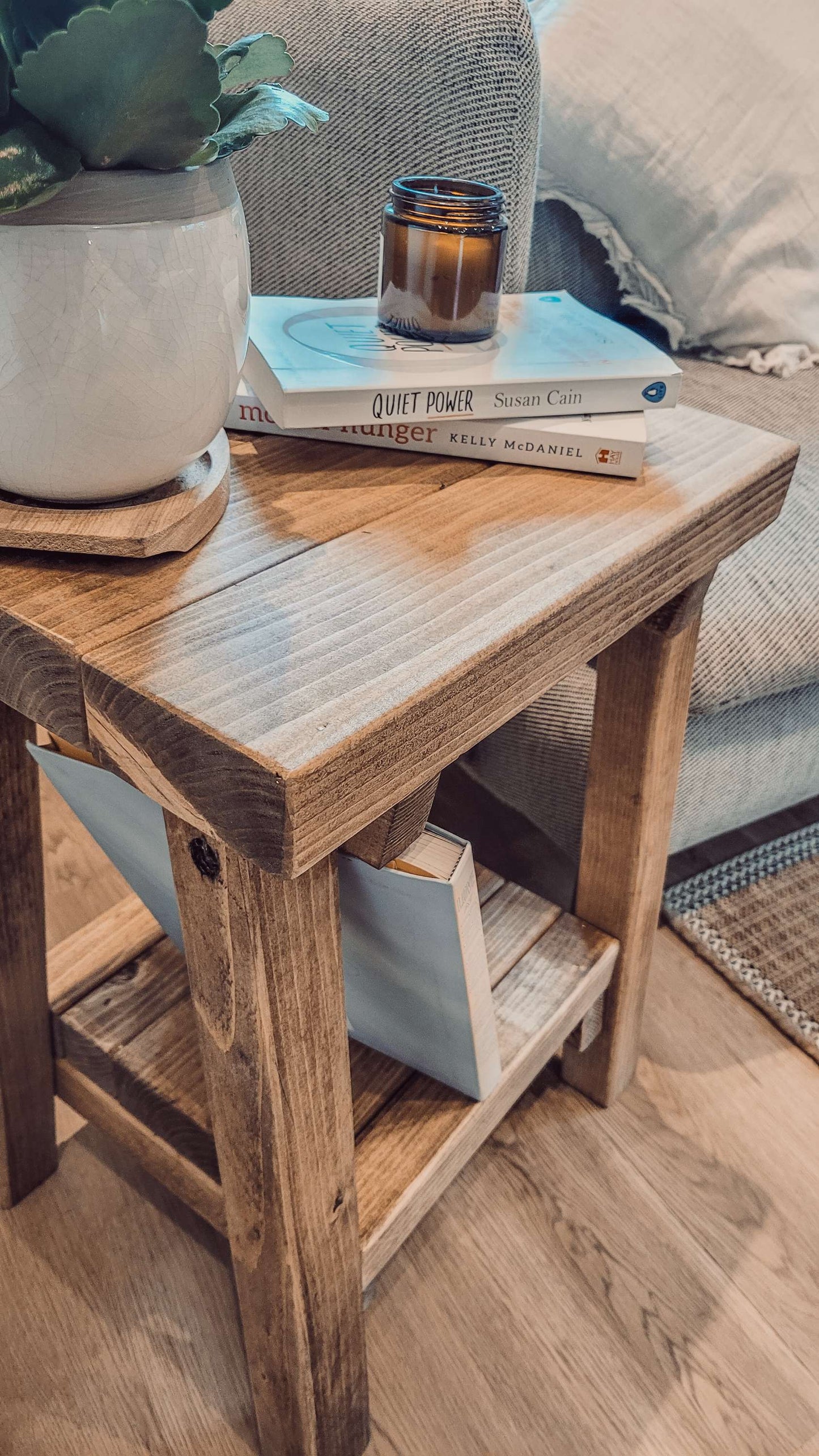 SIERA Side Table With Storage L40cm