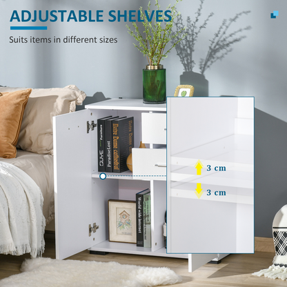Shoe Cabinet Storage Cupboard 2-Tier Wood Tipping Bucket Modern Hall
