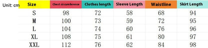 Fashion Satin Patchwork Long Dress Suit Women