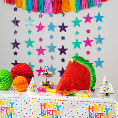 Watermelon Pop-Out Pinata Set with Stick & Blindfold