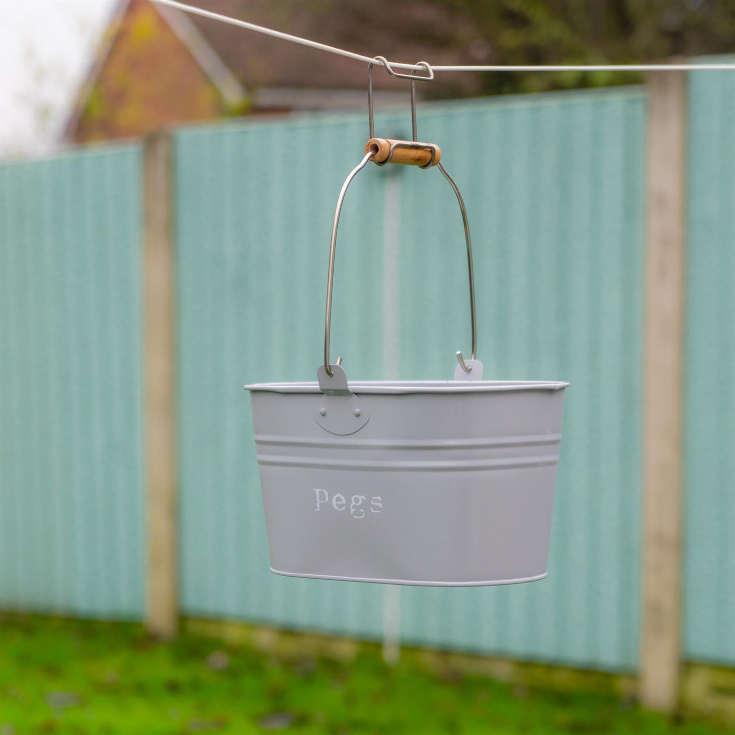 Vintage Peg Bucket