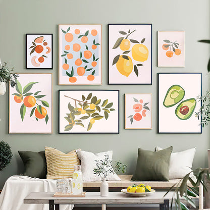 Living Room Decorated Canvas Painting