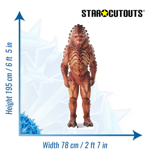 SC707 Zygon 50th Anniversary Special Cardboard Cut Out Height 195cm