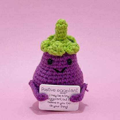 New Cute Positive Energy Emotional Cucumber Pickle Doll Knitting