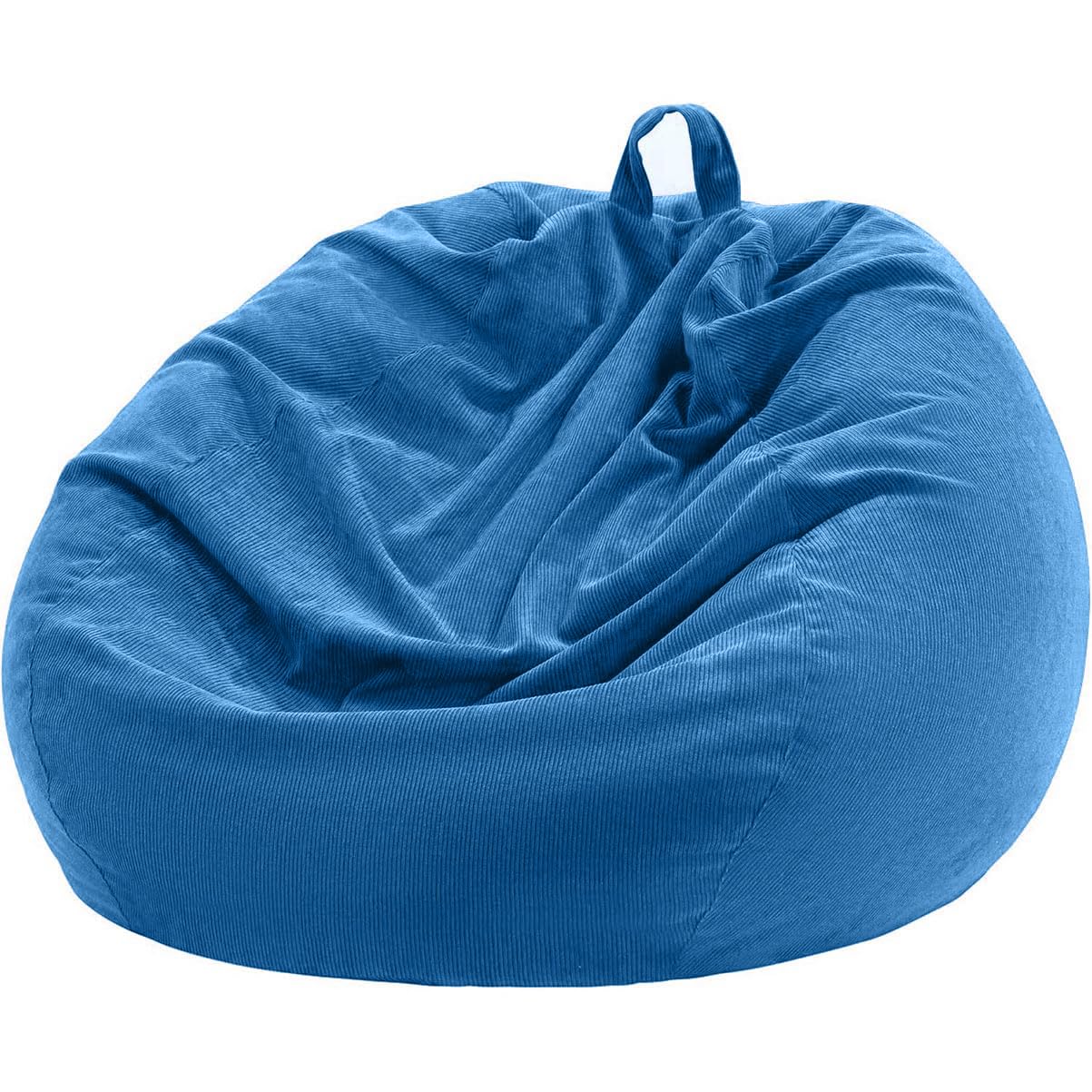 Nobildonna Bean Bag Chair Cover (No Filler) for Kids Beanbag Stuffed Animal Storage Without Filling Plush Toys Holder and Organizer Soft Premium