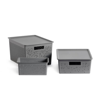 TATAY Storage Basket Bohol 20 L Optimal Ventilation Modular Storage Design