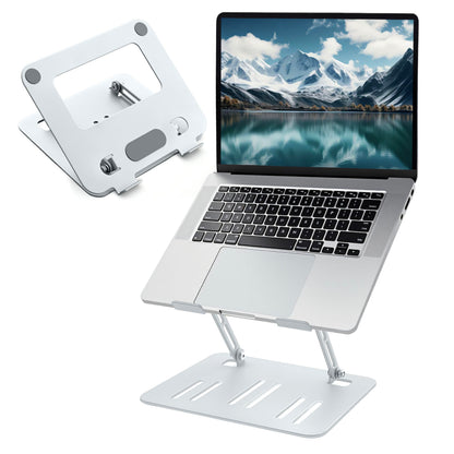WEIQILE Adjustable Laptop Stand for Desk,Portable Foldable Computer Stand with Ergonomic Design and Anti-Slip Base for Compatible with 11-16”Laptops