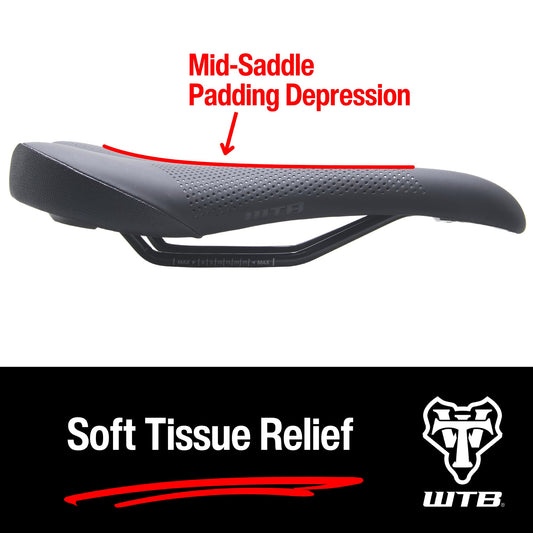 WTB Volt Cromoly Saddle Black Wide
