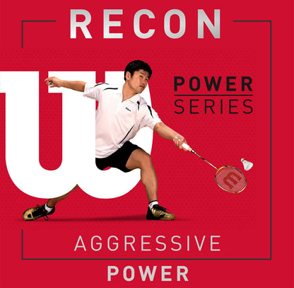 Wilson Recon 85 Badminton Racket with Full Length Racket Cover