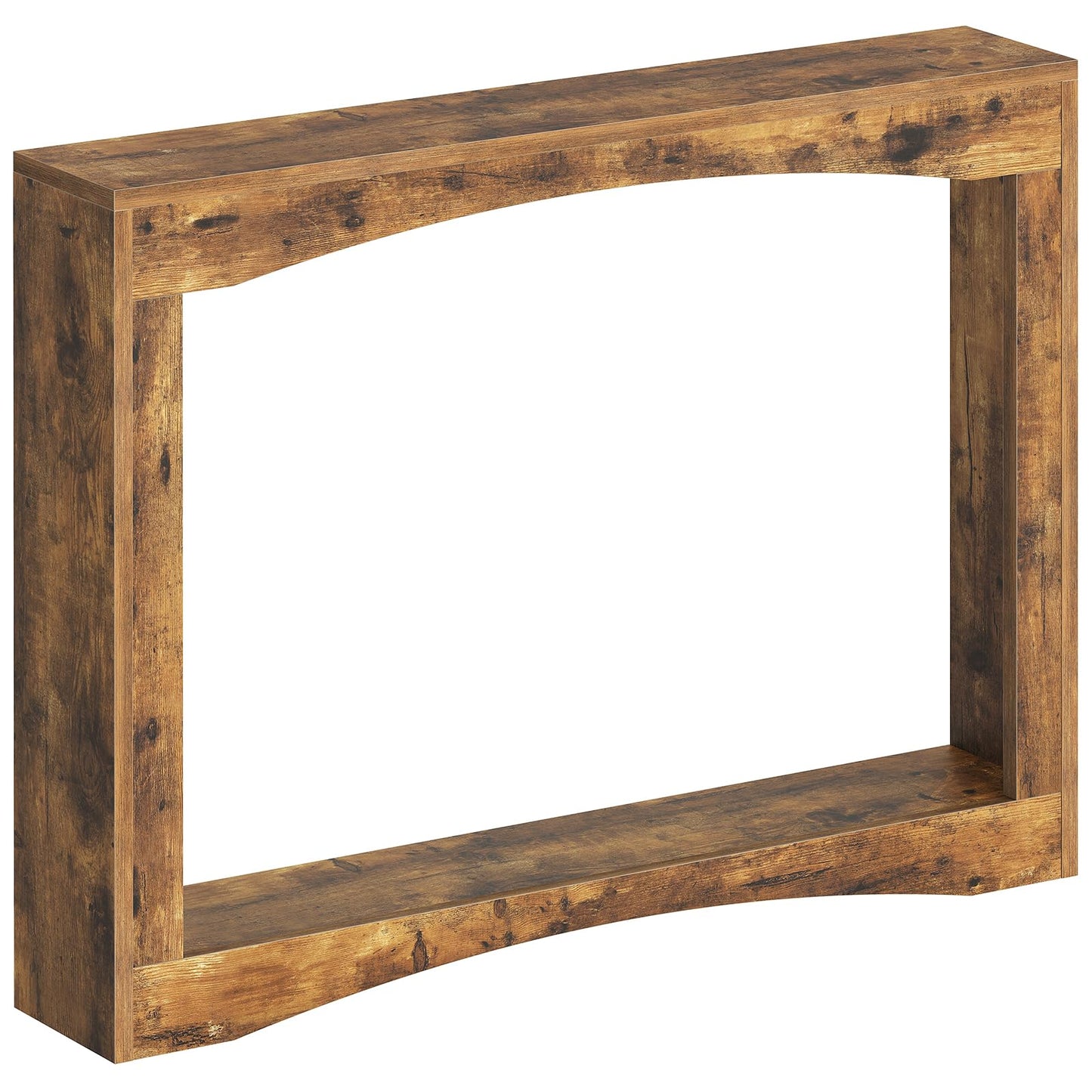 YATINEY Narrow Console Table, 15 cm Thin Entryway Table, Behind Couch Table for Small Spaces, Small Farmhouse Hallway Table, for Living Room, Hallway