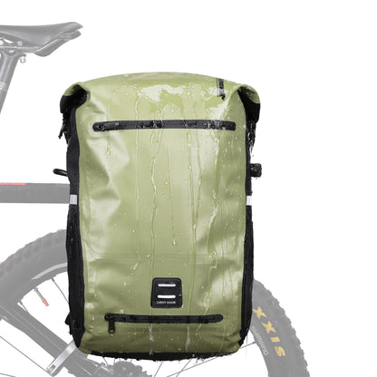 Rhinowalk Bike Pannier Bag Waterproof 22L Bicycle Rear Rack Trunk Bag for Cycling Bicycling Traveling Riding