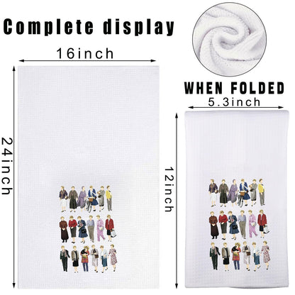 Jessica Fletcher Kitchen Towel Jessica Fletcher Fans Gifts Cabot Cove Gifts Murder Mystery Detective Towel Jessica Fletcher Dish Towel (J F UK)