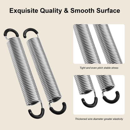 Fromann 4.5 Inch Dual Hook Recliner Sofa Chair Replacement Springs 2Pcs