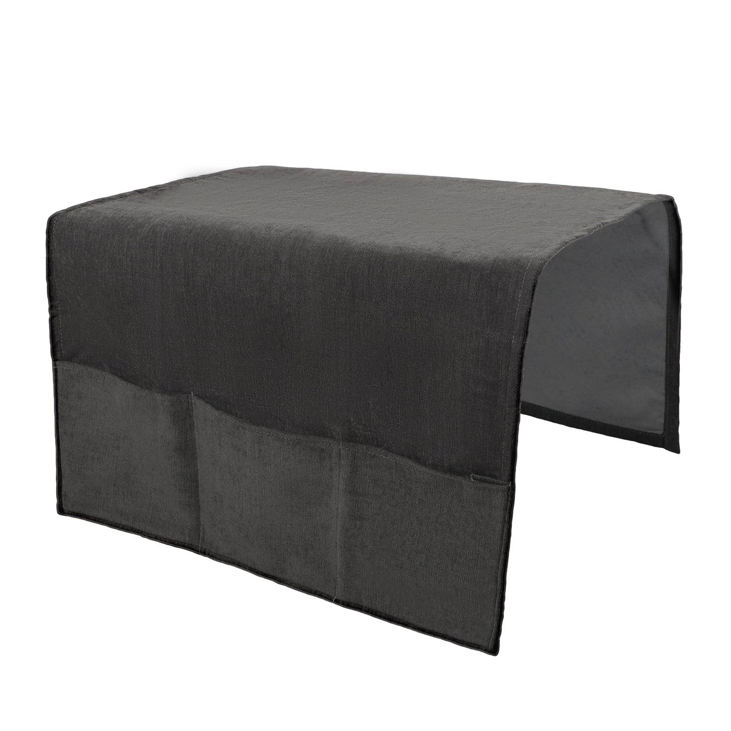 TINAYAUE Sofa Armrest Organiser with 3 Large Pockets for Remote Control, Keys, Glasses