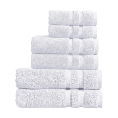Christy Chroma Family Towel Set | Set of 6 | 2 Hand 2 Bath 2 Bath Sheets | Highly Absorbent Heavyweight 675GSM | Bold and Bright