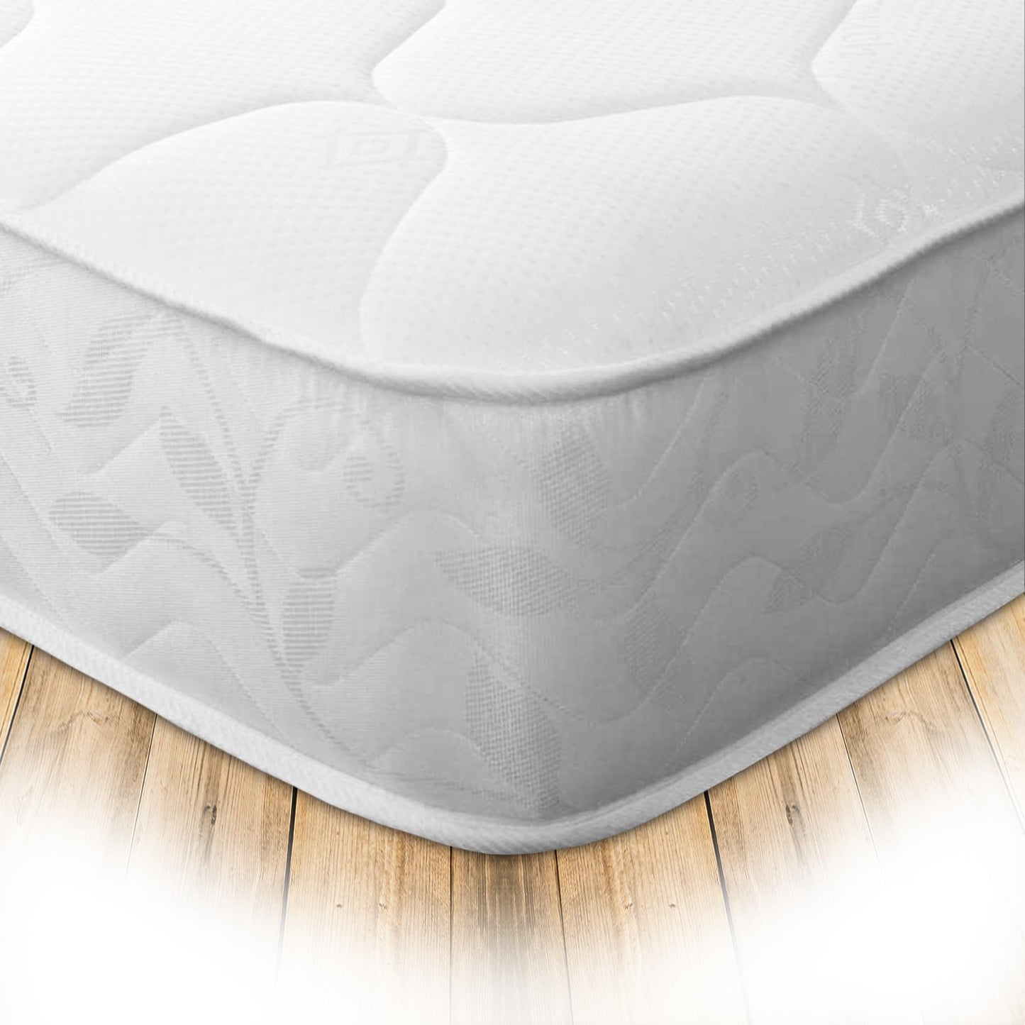Starlight Beds Serene White Small Double Mattress, 4ft x 6ft3