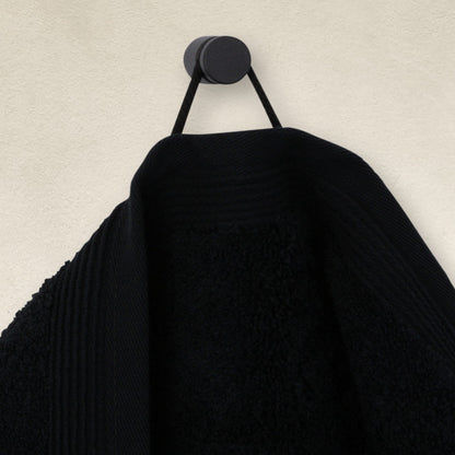 Möve Hand Towels, Black, 80 x 150 cm