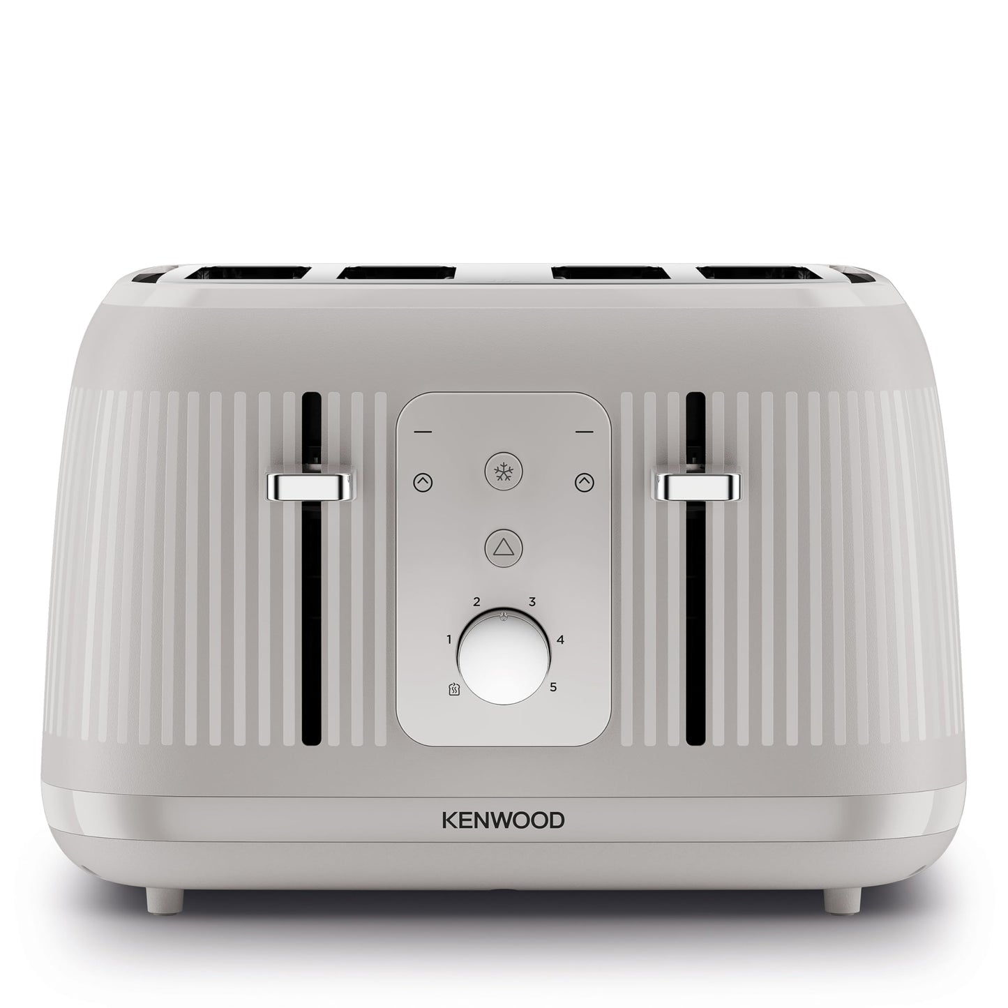 Kenwood Dawn Toaster, 4 Slot Toaster, Reheat, 5 Browning Settings, Defrost and Cancel Functions, Pull Crumb Tray, TFP09.000CR, 1800W, Oatmeal Cream