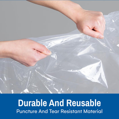 Spacesaver Jumbo Vacuum Storage Bags for Clothes - 100 x 80 cm Vacuum Bags and Space Saver for Comforters and Blankets