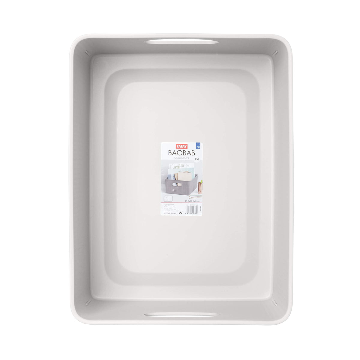 TATAY Storage Basket Baobab BPA-Free Compact Versatile Design
