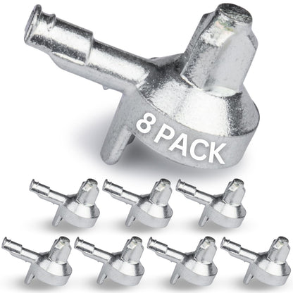 Spare Hardware Parts Billy Bookshelf Pins (Compatible with IKEA Part #131372) (Pack of 8)