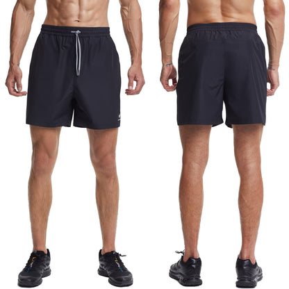 HOTSUIT Mens Sauna Shorts Sweat Sauna Pants Gym Exercise Sweat Sauna Suit Workout Shorts, Black 5XL