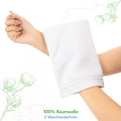 Hammetex Bathrobe 100% Cotton Unisex for Men and Women Quality 400 g/m² Quality Soft Absorbent Terry Towelling Bathrobe for Couples with Pockets