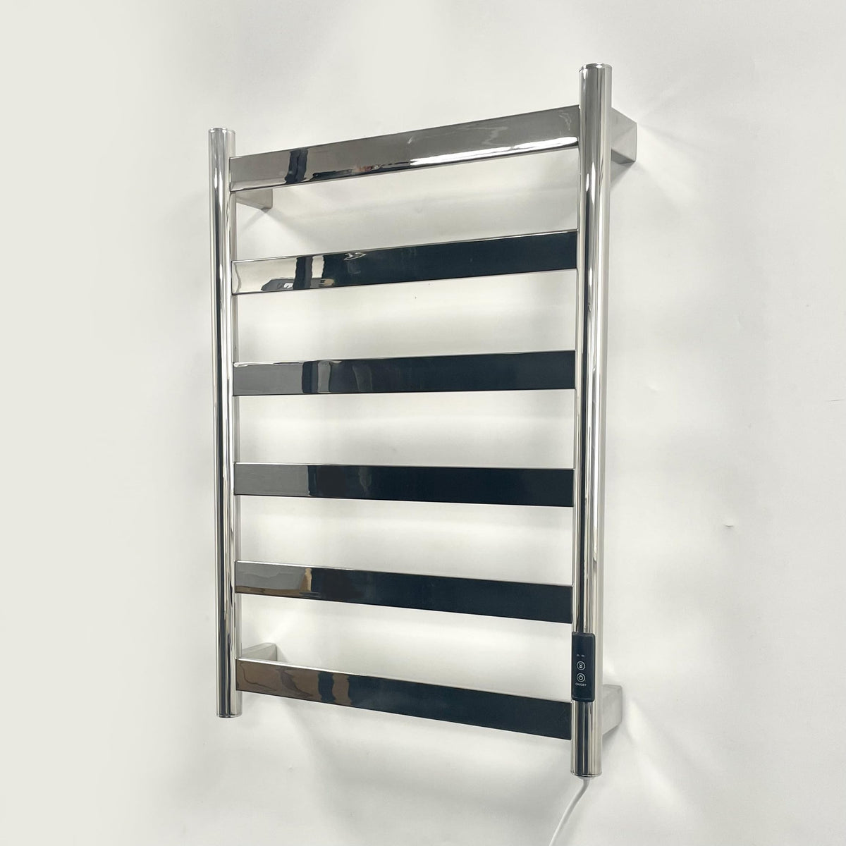 Manissa FALA Stainless Steel Electric Heated Towel Rail 500mm W x 720mm H